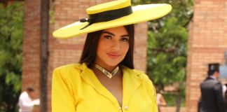 Laurys Diva recibió un millonario ramo de flores amarillas