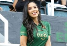 Rosy Alderete le da una lección a los puercos y se puso a cortar malezas