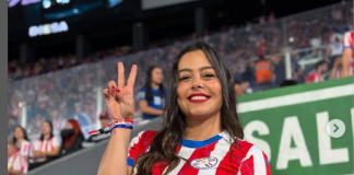 ¡Hasta las lágrimas! Larissa Riquelme vibró con la albirroja