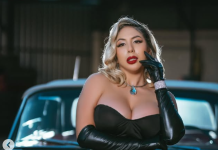 Retiraron el cartel de la modelo Ainara Ávalos