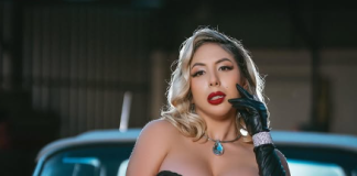 Retiraron el cartel de la modelo Ainara Ávalos