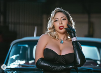 Retiraron el cartel de la modelo Ainara Ávalos