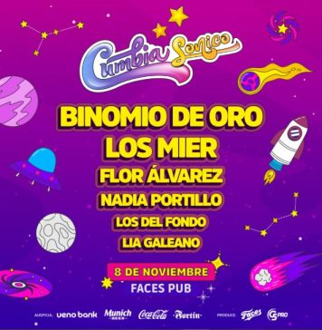 ¡Una fiesta inolvidable! Cumbiasónico deslumbró Faces Pub con ritmo internacional
