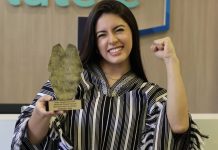 Mili Brítez es la nueva dueña del Poncho Para’i de Oro