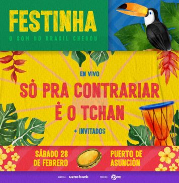 El Puerto de Asunción se viste de fiesta: Llega “Festinha” con Só Pra Contrariar y É O Tchan