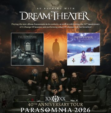 Dream Theater llega por primera vez a Paraguay con su gira “Parasomnia 2026”