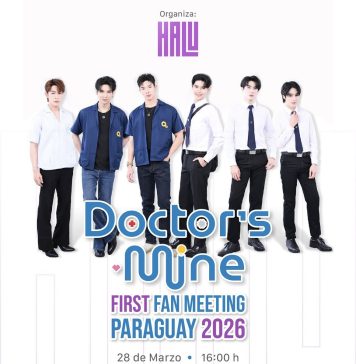 Doctor’s Mine realizará su primer Fan Meeting en Paraguay de la mano de Halu Experience