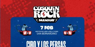 Cosquín Rock Paraguay 2026 – En San Bernardino
