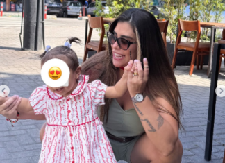 Maga Caballero protege a su hija de los pedófilos y de la gente envidiosa