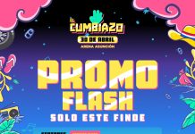 Cumbiazo 4 lanza promo flash por tiempo limitado